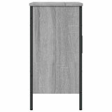 Bathroom Sink Cabinet Grey Sonoma 60x30x60 cm Engineered Wood 842449
