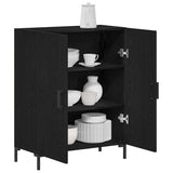 Sideboard Black Oak 69.5 x 34 x 90 cm Engineered Wood 862874