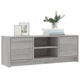 TV Cabinet Grey Sonoma 102x30x37.5 cm Engineered Wood 823259