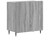 3 Piece Bathroom Cabinet Set ZWOLLE Grey Sonoma Engineered Wood 3417438