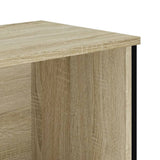 Bookcase Sonoma Oak 50x31x106 cm Engineered Wood 848605