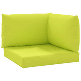 Pallet Cushions 3 pcs Bright Green Oxford Fabric 361784