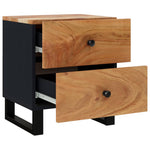 ZNTS Bedside Cabinets 2 pcs 40x33x46 cm Solid Wood Acacia 345217