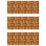 Decking Tiles 30 x 30 cm Acacia Set of 30 271793