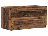 4 Piece Bathroom Cabinet Set UTRECHT Old Wood Engineered Wood 3417979