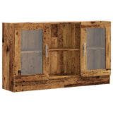Sideboard Old Wood 120x30.5x70 cm Engineered Wood 856164