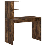 Desk 2 pcs Smoked Oak 3337293