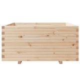 Garden Planter 100x100x49.5 cm Solid Wood Pine 3282539