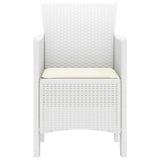 Garden Chair 2 pcs White 53 x 49 x 85 cm Polypropylene 847462