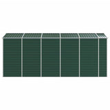 Garden Shed Green Galvanised Steel Large Garden Shed 3188235