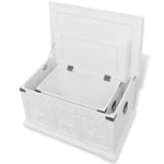 Two Piece Storage Chest Set White 244360