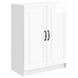 Sideboard High Gloss White 66 x 34.5 x 87 cm Engineered Wood 895739