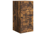 Wall-Mounted Cabinet Smoked Oak 33 x 34.5 x 90 cm 898080