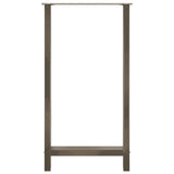 Bar Table Legs Natural Steel 2 pcs 60x cm Steel 4013359