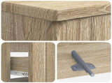 Bathroom Sink Cabinet ZWOLLE Sonoma Oak 82 x 41x 58.5 cm 896357
