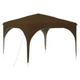 Pop-up Party Tent 290 x 290 x 245 cm Taupe 42019850