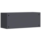 Wall Cabinet for Garage with Gas-lift Door Anthracite 883274