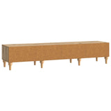 TV Cabinet Artisan Oak 147 x 34.5 x 30 cm Engineered Wood 894254