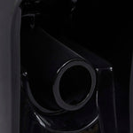 ZNTS Ceramic Toilet Back Water Flow Black 140298
