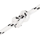 Braided Boat Rope White 14 mmx100 m Polyester 152781