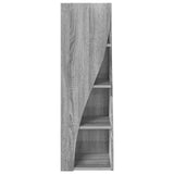 Corner Cabinet Grey Sonoma 32x32x102cm Engineered Wood 889861