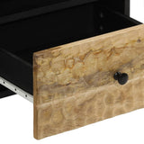 Bedside Cabinet 40x33x46 cm Solid Wood Mango 356897