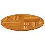 Table Top 90x2.2 cm Round Solid Wood Acacia 4004251