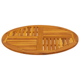 Table Top 90x2.2 cm Round Solid Wood Acacia 4004251