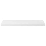 Floating Wall Shelves 2 pcs High Gloss White 90x23.5x3.8 cm MDF 323755