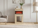 Electric Fireplace Sonoma 35 x 30 x 86 cm Engineered wood 8021129