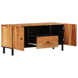 TV Cabinet 105x33x46 cm Solid Wood Acacia 356869