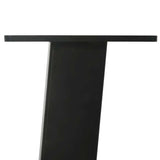 ZNTS Coffee Table Legs 4 pcs Black 72 cm Steel 4012492