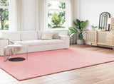 Anti-Slip Faux Rabbit Fur Rug OLITE Pink 200 x 280 cm Polyester 42021705