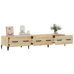 TV Cabinet Sonoma Oak 150x34,5x30 cm Engineered Wood 812648
