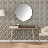 Wall Panels 48 pcs Beton 50x50 cm XPS 12 m Origami 4100064