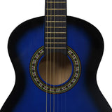 Classical Guitar for Beginner and Kid with Bag Blue 1/2 34" 3055603