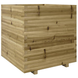 Garden Planter 70x70x72.5 cm Impregnated Wood Pine 3282588