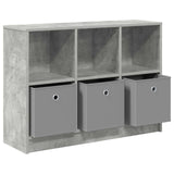 Sideboard with Drawer Concrete Grey 88.5 x 27.5 x 63.5 cm 8000511