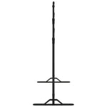 Backdrop Stands 2 pcs Black 254x243 cm Steel 3187466