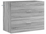Bathroom Furniture Set Grey Sonoma 81 x 40 x 84.5 cm 3404379