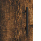 Highboard Smoked Oak 34.5x34x180 cm Engineered Wood 3199518