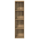 Book Cabinet Artisan Oak 36x30x143 cm Engineered Wood 855777