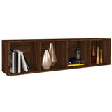 Book Cabinet/TV Cabinet Brown Oak 36x30x143 cm Engineered Wood 815248