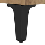 Coffee Table Artisan Oak 80 x 80 x 36.5 cm Engineered Wood 881184