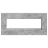 Console Table Concrete Grey 155 x 29 x 74 cm Engineered Wood 899889