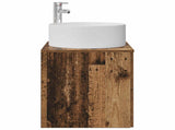 Wall-Mounted Sink Vanity Old Wood 49.5 x 44.5 x 65.5 cm 890324