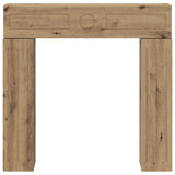 Fireplace Surround Artisan Oak 102 x 18 x 100.5 cm 8006614