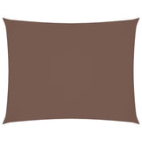 Sunshade Sail Oxford Fabric Rectangular 3x4.5 m Brown 135816