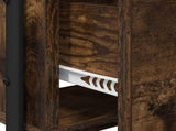 Dressing Table Smoked Oak 100 x 36.5 x 136 cm Engineered Wood 8007685