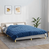 Weighted Blanket Blue 200x200 cm 9 kg Fabric 350796